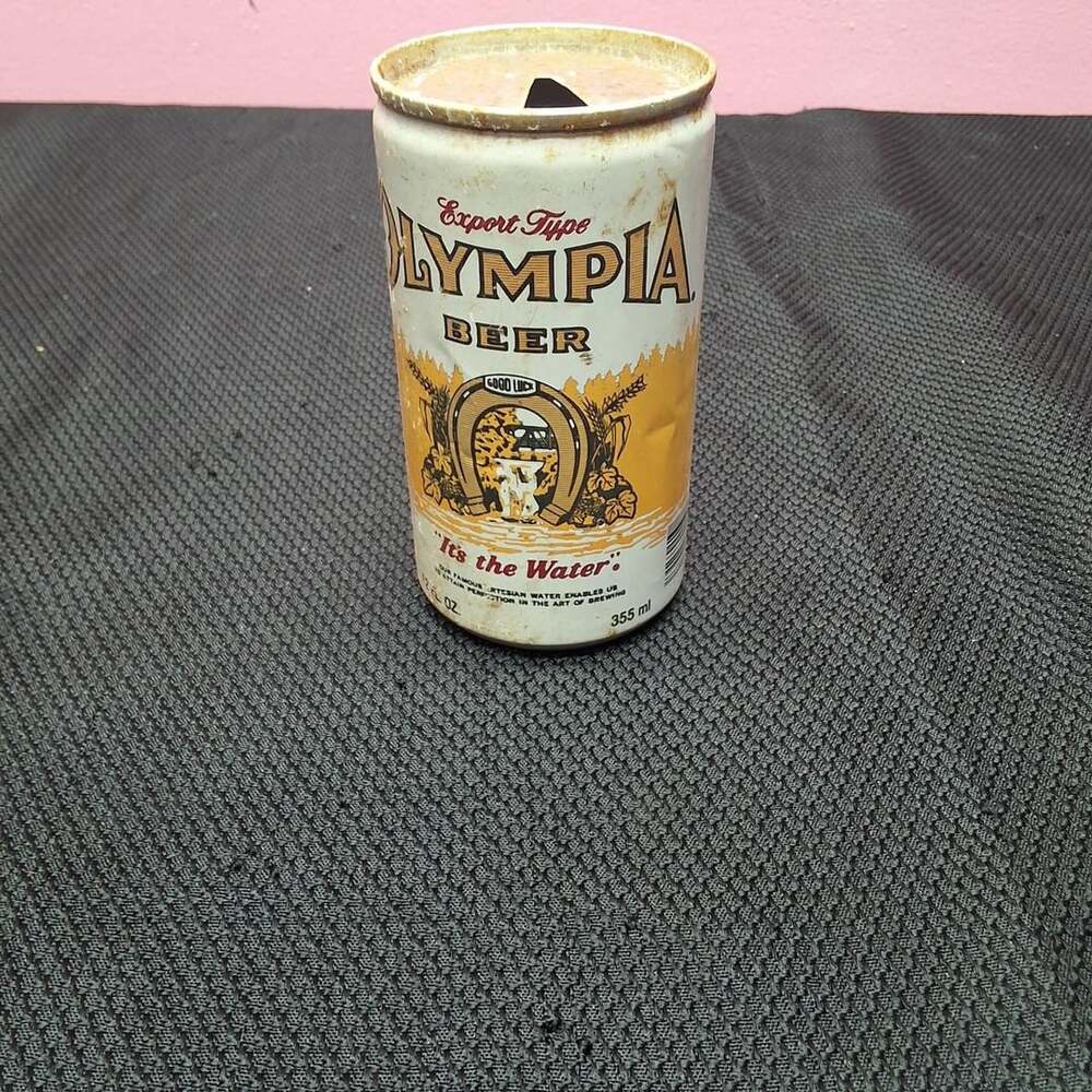 Vintage Olympia Export Type Beer Can 12 oz Aluminum